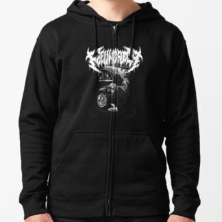 Peeling Flesh Merch Zipped Hoodie
